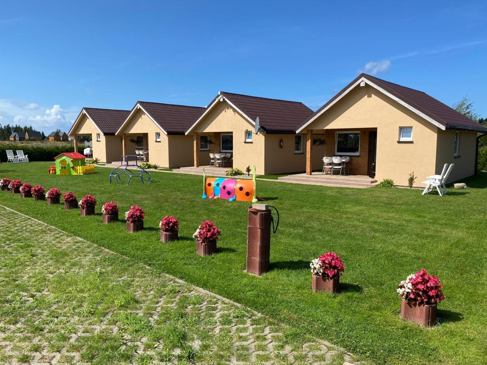 Domki Letniskowe Maglitki Rusinowo (Slawno) Exterior foto